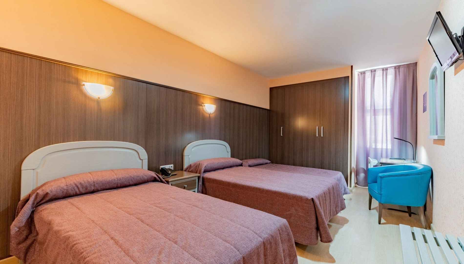 Habitacion doble con 1 cama