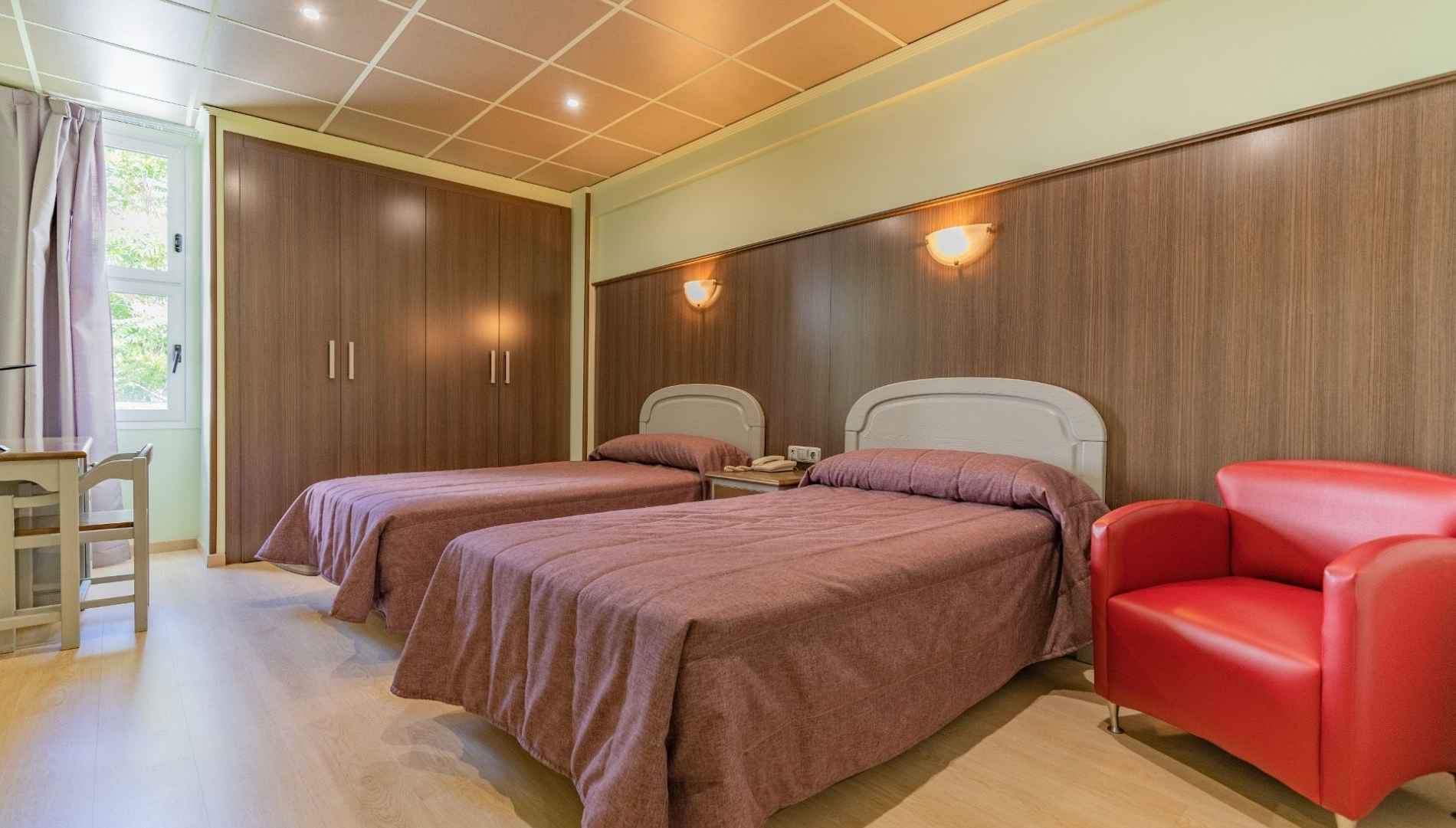 Habitacion doble con 1 cama